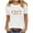 A13 White, variant on Gothic Halloween Tops for Women Floral Rose Skull Print Graphic T-Shirts Short Sleeve Crewneck Casual Fall Shirts Creepy Floral Skeleton Tee Clothing