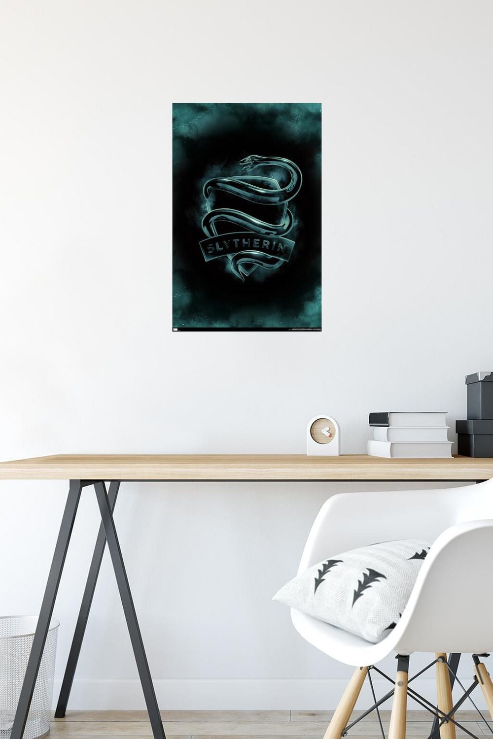 Harry Potter - Slytherin Crest Magic Wall Poster