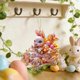thumbnail image 2 of Decoraciones de Pascua para el Hogar Lindo Conejo de Pascua Colgando Ornamento 2D Llavero de Acrílico Plano Pequeño Colgante para el Coche Retrovisor Espejo O Mochila Adecuado para la Decoración de Pa, 2 of 6