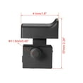 thumbnail image 2 of Uxcell Electric Hand Drill Hammer Trigger Switch FA2-6/2B AC250V 6A Tool Speed Control, 2 of 5