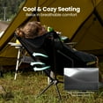 thumbnail image 4 of OuterSpa Ultralight aluminum Lounge Camp Chair Beach Chair for Adults, Lightweight Reclining Camping Chair for Beach,Camp,Lawn,Outdoor, 4 of 11