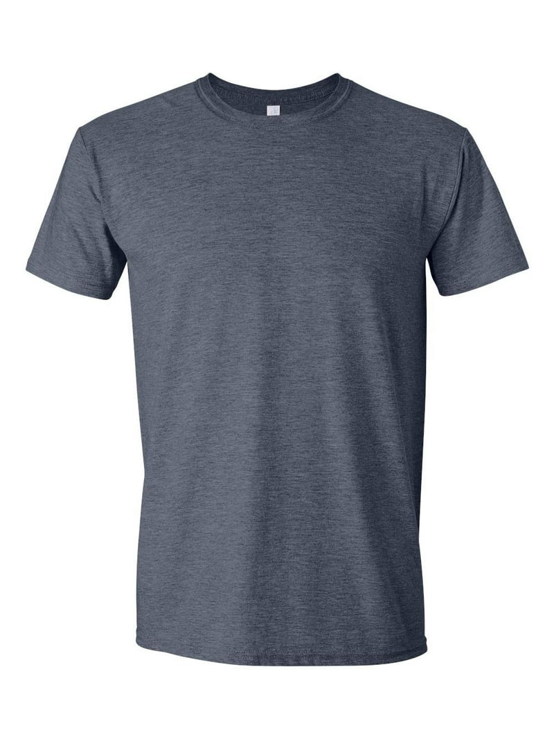 Gildan - Softstyle T-Shirt - 64000 - Heather Navy - Size: S