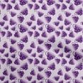 thumbnail image 1 of oneOone Tissu Georgette Viscose Violet Ustensiles Tasse Matériel de Robe Tissu Imprimé Tissu au Mètre 42 Pouces de Large, 1 of 4