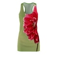 thumbnail image 2 of Women's Cut & Sew Racerback Dress (AOP), 2 of 7