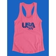 thumbnail image 3 of Usa  4Th Of July Racerback Tank Women -Image by Shutterstock, Female XX-Large, 3 of 4