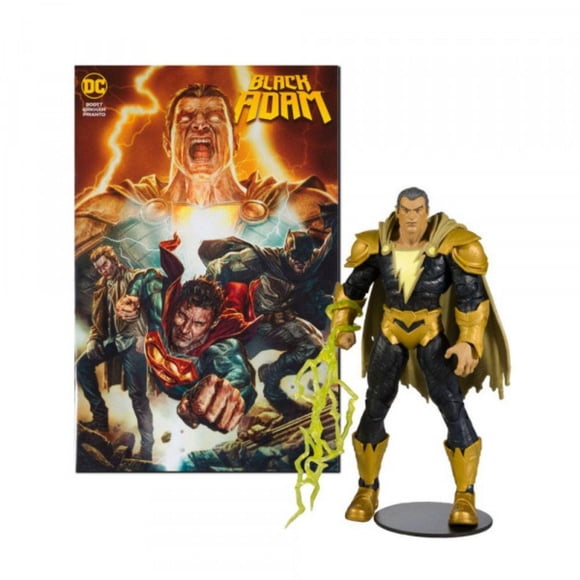 DC DIRECT 7IN FIGURE WITH COMIC - BLACK ADAM