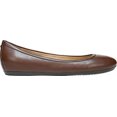 thumbnail image 2 of Naturalizer Womens Brittany Leather Closed Toe Slide Flats, 2 of 5