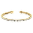 thumbnail image 2 of Lena - 4.10 Carat Classic Diamond Tennis Bracelet (4-Prong), 2 of 8