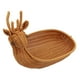 thumbnail image 1 of Cesta de frutas tejida a mano, decorativa, para guardar verduras, bandeja para servir Ciervo grande, 1 of 9