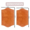 thumbnail image 4 of Home Weavers Waterford Collection 100% Cotton Non-Slip Bathroom Rug Set Machine Washable Bath Rug-21"x34", Bathroom Rug- 24"x40", Terracotta Color 2 Piece Bath Rug set, 4 of 8