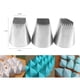 thumbnail image 1 of Boquillas decorativas para pasteles NikouMX 3 piezas acero inoxidable, 1 of 7