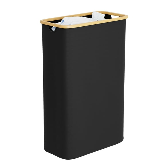 Tooloton 60L Large Laundry Hamper, Black