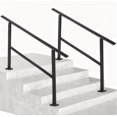 thumbnail image 1 of YUSAZENS 2 Pack 4 Step Composite Stair Handrail, Rustproof Outdoor Step Railing for Garden Porch Deck Stairway Protection, 1 of 6