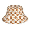 thumbnail image 3 of Daiia Cute Squirrel Pattern Bucket Hat - Trendy Cotton Sun Hat for Beach, Golf, Fishing - Fun Outdoor Vacation Boonie for Men and Women, 3 of 9