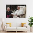 thumbnail image 4 of Pope Leo XIV Canvas Painting, Wall Hanging Art, HD Print Wall Artwork for Dorm Bedroom Living Room, 4 of 8