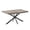 Retro Gray, variant on Gzxs 55.11"-70.86" Extendable Dining Room Table for 4-8, Modern Rustic Kitchen Expanding Table, Wooden Long Large Expandable Dining Room Transformer Table Conference Table for Kitchens (Gray)