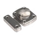 thumbnail image 3 of Pestillo de seguridad para puerta de aleación de zinc con perno giratorio y tornillo Talla L _ Plata, 3 of 8