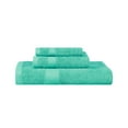 thumbnail image 3 of BNM Egyptian Cotton Solid 3 Piece Towel Set, Sea Green, 3 of 7