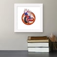 thumbnail image 5 of Gallery Pops Pokemon - Koraidon Sparkle Badge Wall Art, White Framed Version, 12" x 12", 5 of 5