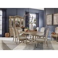 thumbnail image 6 of Magnussen Home Marisol Fawn Extendable Trestle Dining Table, 6 of 7