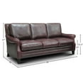 thumbnail image 5 of GTR Leather Adriana 100% Top Grain  Traditional Sofa, 5 of 7