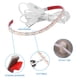 thumbnail image 4 of Luz Para Máquina De Coser, 18 Led, 4000K, 360Lm, Tira De Costura Superbrillante, Control De Cable Con Atenuador Táctil Y Fuente De Alimentación Usb Yuarrent HA017858-00, 4 of 6