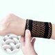 thumbnail image 2 of Pair Copper Wrist Compression Brace Wrist Supports Elastic Sweat Absorption Knitted Nylon Sports Wrist Wraps Size S, 2 of 4