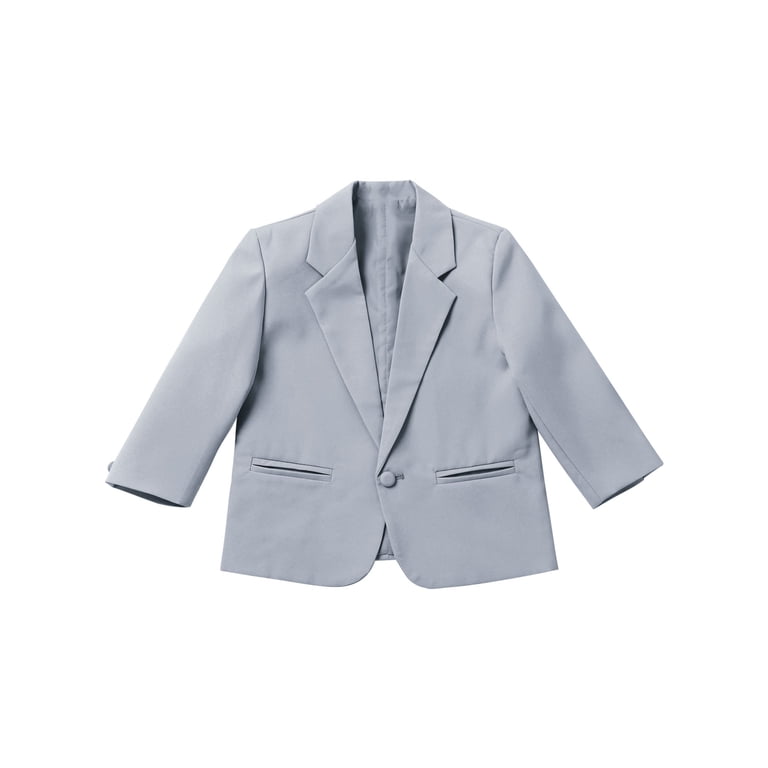 Giacca Bambino Elegante Con Paillettes - Manica Lunga, Slim Fit, Per Matrimoni E Feste