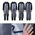 thumbnail image 4 of KERISTY Waterproof Oilproof Transparent PVC Apron Kitchen Baking Cooking Housework Clean, 4 of 7