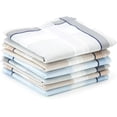 thumbnail image 1 of Selected Hanky 100% Cotton Men's Handkerchief 6 Piece Gift Set, Pattern 11, One Size, 1 of 8