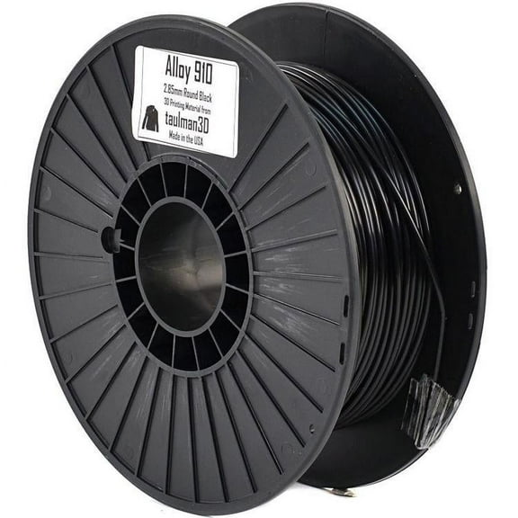 Taulman Alloy 910 Black 3D Printing Filament 2.85mm (3mm)