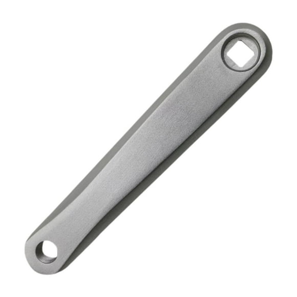 Brazo de biela de bicicleta, brazo de biela de bicicleta izquierdo, juego de bielas de cadena simple izquierda, pata de metal Agujero cuadrado