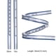 thumbnail image 2 of Regla flexible curva de 30 cm de Uxcell de 12" para dibujo técnico y diseño de prendas, 2 of 6