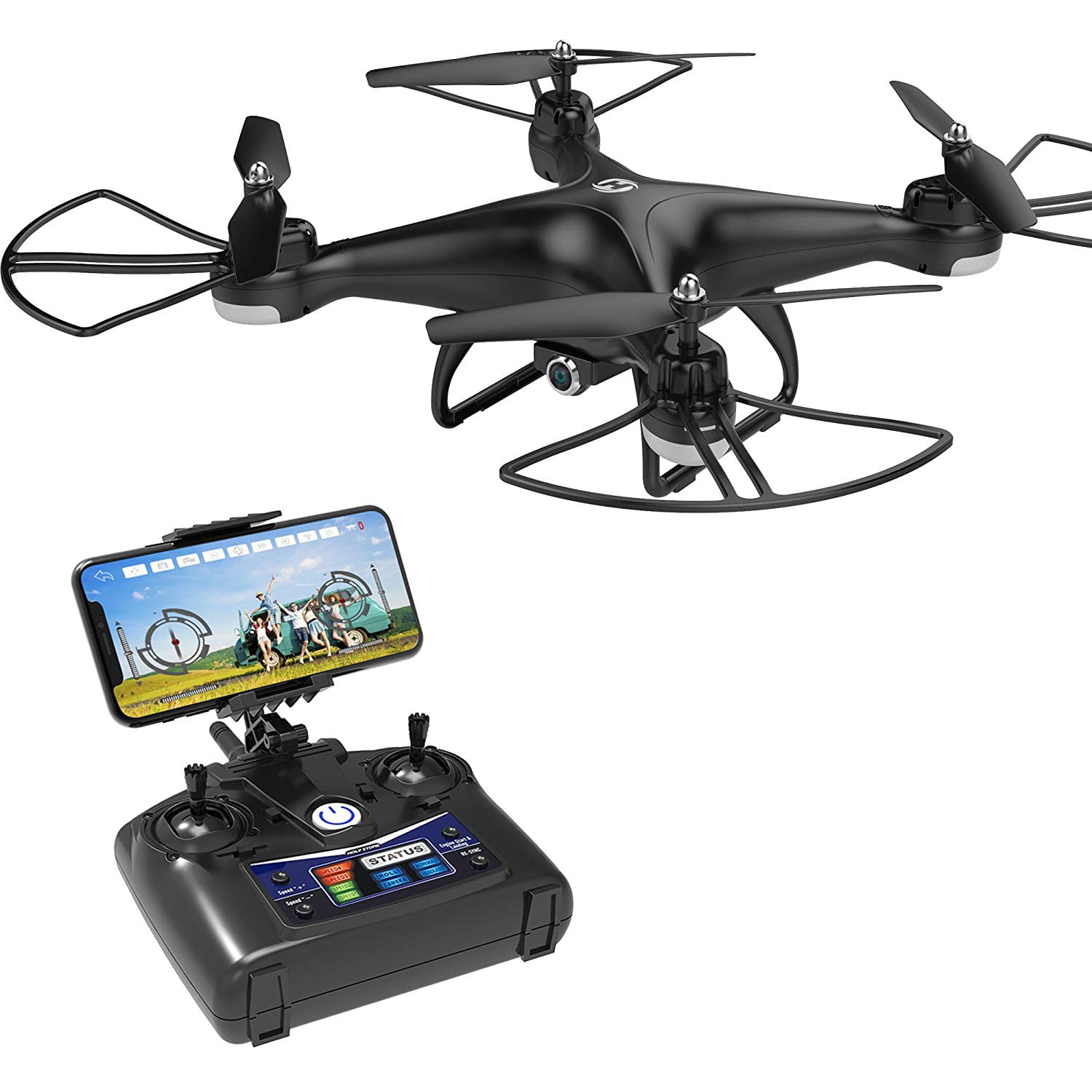 holy stone f181c rc quadcopter drone with hd camera