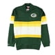 thumbnail image 1 of Mitchell & Ness Mens Green Bay Cardigan Sweater, greenbay, S, 1 of 2