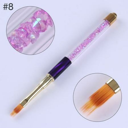 New DIY Pedicure Nail Art Liner Pens UV Gel Polish Painting Manicure Gradient Brushes Cat Eye Rhinestone