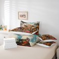 thumbnail image 4 of Erosebridal Cute Cow Bedding Sets Queen Size, Red Mushroom Comforter Sets with Sheets, Rustic Theme Decor, Reversible, 4 of 5