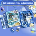 thumbnail image 2 of Primary School Stationery Set - Safe, Eco-Friendly, Multi-Functional, Cartoon Design, Gift Box - New Year Gift for Students, 2 of 7