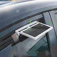 thumbnail image 2 of JahyElec Car Cooling Fan Solar Powered Vehicle Window Dual Fans  2 AA*1200mAh Car Cooler Airflow White, 2 of 17