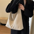 thumbnail image 6 of Women Suede Shoulder Bag Fall Winter Fashion Crossbody Purse Handbag Tote, 6 of 6