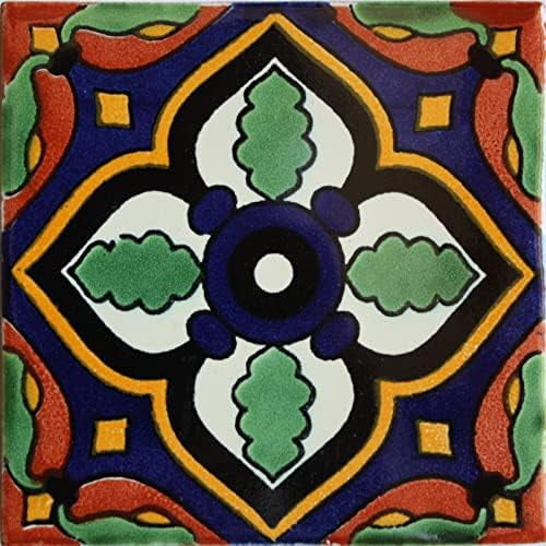 3x3 16 pcs Sassari Talavera Mexican Tile$$Home Decor, Kitchen, & Other