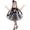 Z-Black508, variant on SonxaHe Toddler Girl's Dress Role Play Spider Sleeveless Tutu Dresses Children Holiday Party Mesh Dresses,3-Piece Black,Size 3-4 Y