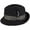Basalt, variant on Bailey Tino Litefelt Fedora - Nightshade/XL