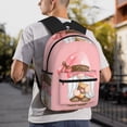 thumbnail image 2 of Lafuoo Coffee Gnome (1) Pattern Casual Backpack, Large Capacity Adjustable Shoulder Strap Computer Backpack, Unisex, Suitable for Campus, Business,Travel-One Size, 2 of 6