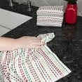thumbnail image 4 of RITZ Pebble Cotton Terry Bar Mop Kitchen Towel, 16x18, Set of Four, Holiday, 4 of 5