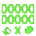 thumbnail image 3 of 2pcs Silicone Beer Pads Bottle Racks Holders Durable Drinks Stacking Mats, 3 of 8