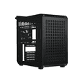 thumbnail image 2 of Cooler Master QUBE 500 Flatpack Black Small High Airflow Mid-Tower ATX Customizable Gaming PC Case, Tempered Glass, Vertical GPU Mount, USB-C, Carrying Handle, Gem Mini (Q500-KGNN-S00), 2 of 5