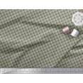 thumbnail image 3 of Soimoi Moss Tissu Georgette Diagonale Vérifier Tissu Imprimé par la Cour 42 Pouces de Large, 3 of 5