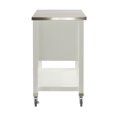 thumbnail image 4 of Fairfield White Kitchen Cart, 4 of 9