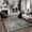 Black, variant on Fnova Zebra Print 5x7 Pink Washable Area Rug for Girls Bedroom, Soft Non Slip Nursery Living Room Rug, Boho Modern Animal Non-Slip Indoor Carpet for Dorm Kids Playroom, Oeko-Tex Certified